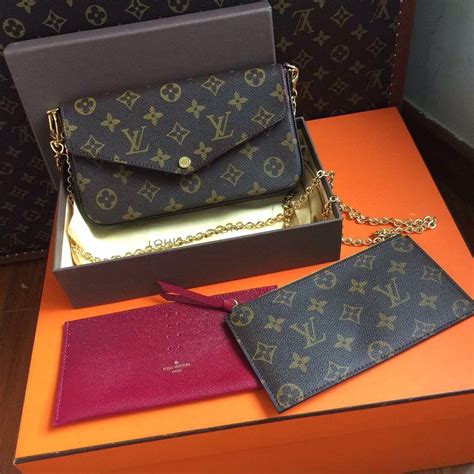 louis vuitton felicie for sale|Louis Vuitton chain wallet felicie.